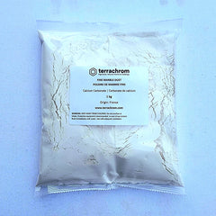 Fine Marble Dust - Poudre de marbre (0-160μ) 1 kg