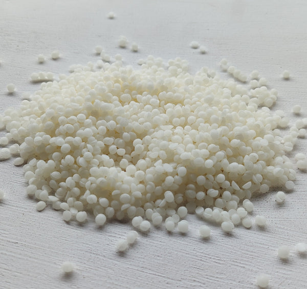 Beeswax Beads White